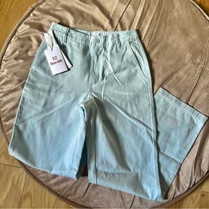 NWT Sun-Deh Jaden Straight Leg High Rise Ankle Jeans Size 0